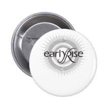 EarlyRise Entwurf 2 Anstecknadelbutton