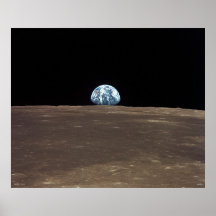 Earthrise - Apollo 11 Plakate