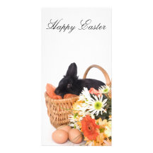 Easter Bunny Individuelle Photo Karten