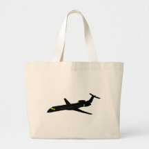 Eben - Flugzeug (03) Einkaufstasche