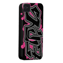 Ebenholz SkuL7 (magentaroter) iPhone Kasten iPhone 4 Case-Mate Hüllen