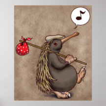 Echidnahobo-Plakat