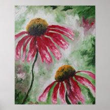 Echinacea Posterdrucke