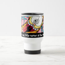 Ecken-Reise-Becher Garfields Logobox tassen