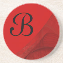 EckSeries-9-Red Untersetzer des Fraktals--1 von