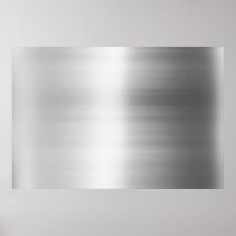 Edelstahl-Metallblick Poster