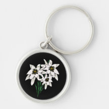 Edelweiss Blumen Schlüsselband