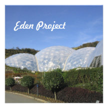 Eden-Projekt Ankündigungskarten