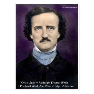 Edgar Allen Poe "der Raben-" Zitat-Geschenke u.