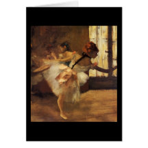 Edgar Degas La Répétition De Danse Karten