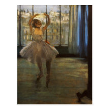 Edgar DegasDanseuse posant chez UNO photographe Postkarte