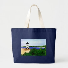 Edgartown Hafen-Leuchtturm-Taschen-Tasche