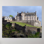 Edinburgh-Schloss Schottland Plakatdruck