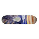 Edvard Munch Skate Board