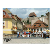 Eger Postkarte