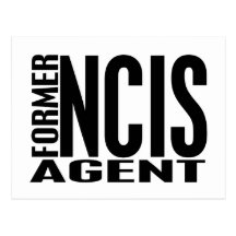 Ehemaliger NCIS Agent Postkarte