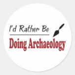 Eher tut Archäologie Sticker