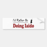 Eher tut Iaido Auto Aufkleber