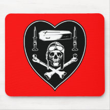 Ehrerbietung à Nungesser Mousepad