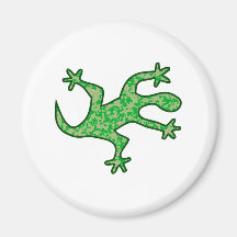 Eidechse lizard kühlschrankmagnet