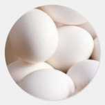 Eier Runde Aufkleber