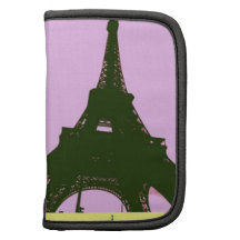 Eiffel-Turm-Popkunst Folio Planer