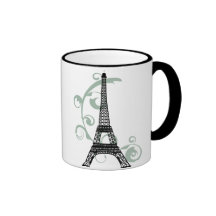 Eiffelturm-Becher Kaffee Haferl