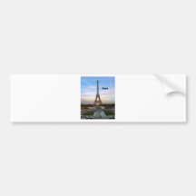Eiffelturm Frankreichs Paris (durch St.K) Autoaufkleber