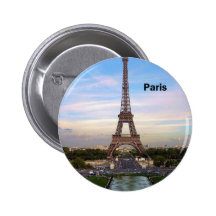 Eiffelturm Frankreichs Paris (durch St.K) Button