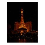 Eiffelturm, Paris-Kasino, Las Vegas, Nanovolt Postkarte