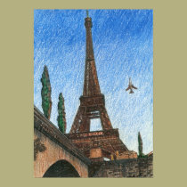Eiffelturm poster