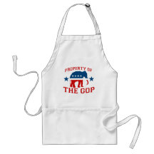 EIGENTUM DES GOP SCHÜRZE