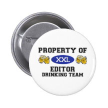 Eigentum des Herausgeber-trinkenden Teams Button