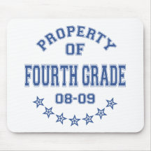 Eigentum des vierten Grades Mousepad