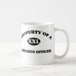 Eigentum eines FISCHEREI-OFFIZIERS Tee Tasse
