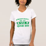 Eigentum eines irischen Jungen T-Shirts
