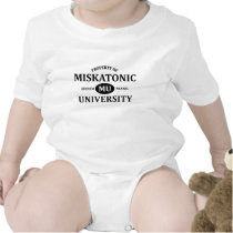Eigentum von Miskatonic Universität t-shirts