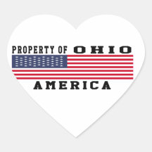 Eigentum von Ohio Aufkleber