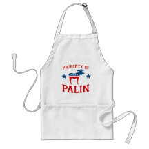 EIGENTUM VON SARAH PALIN SCHÜRZEN