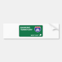 Ein Bankkonto haben des folgenden Ausganges Auto Sticker