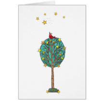 Ein Baum voll von Wünschen Karten