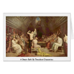 Ein Dampfbad durch Theodore Chasseriau Grußkarten