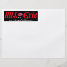Ein ewiges Dilemma (Schwarzes u. Rot) Flyer