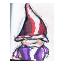 Ein Freund der Elf genannt Toadstool Postkarten