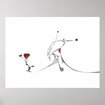 ein Geschenk vom Herzen Posterdrucke