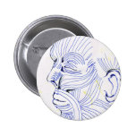 Ein Gesichts-Akt Anstecknadelbutton