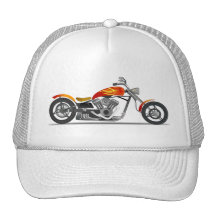 Ein klassischer Chopper-Hut Retrokultkappe