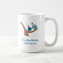 Ein kleiner Piepmatz BECHER Kaffeetassen