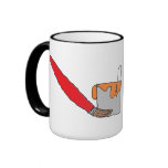 Ein Lehrerbecher Tee Tasse