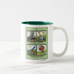 Ein linker Becher Constant Gardeners Kaffeetasse